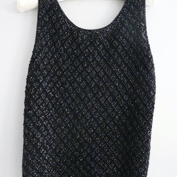 British Crown Colony Sequin Top (Vintage) - Picture 5 of 10